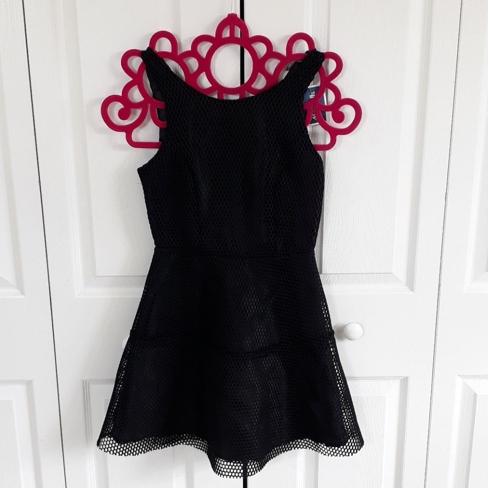 black dress